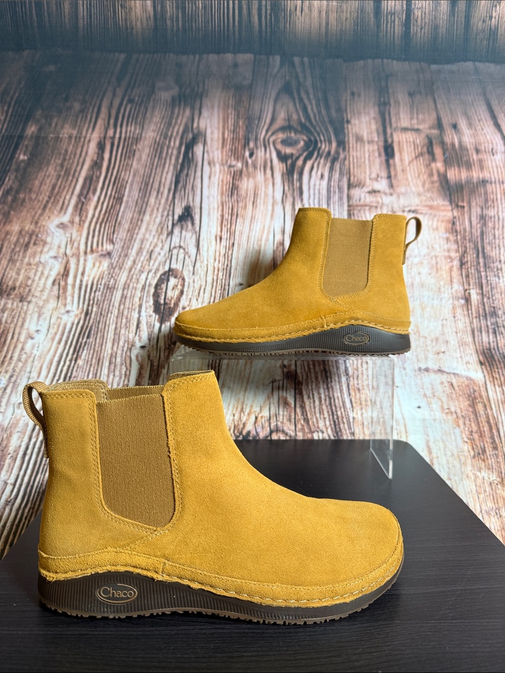 Chaco Paonia Leather Ankle Boots Womens Sz 7